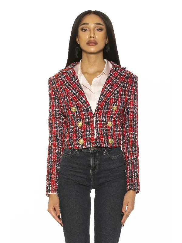 US 12 (L) / red plaid