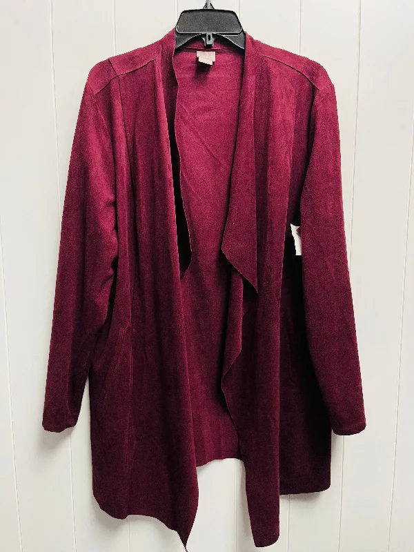 Purple Blazer Chicos, Size Xl