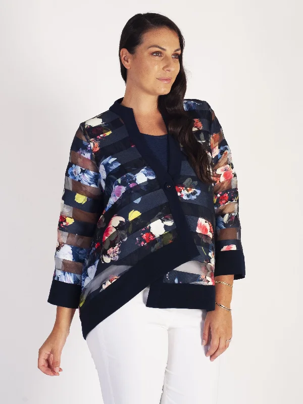 navy-multi-floral-organza-stripe-contrast-trim-jacke