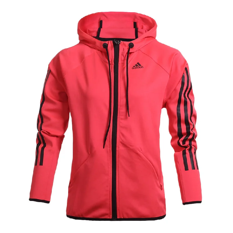 Adidas Gym Hoodie - Red  (Aj4823)