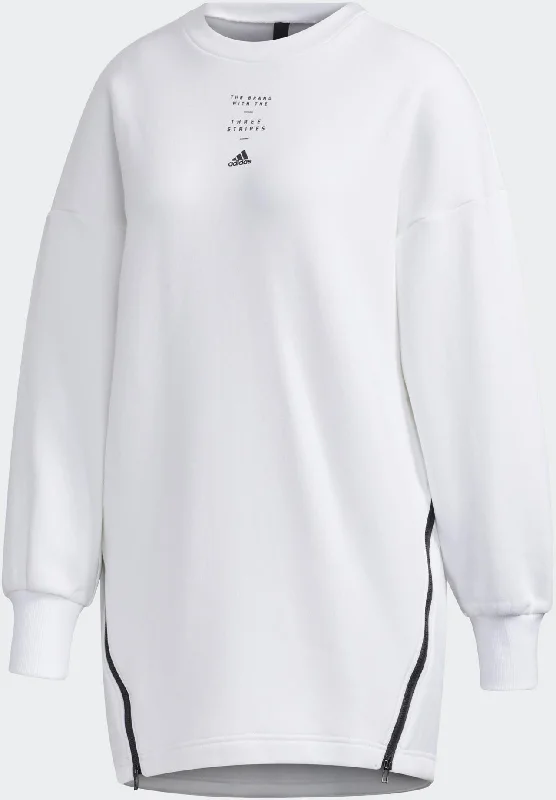 Adidas loose fit white W STL sweet shirt GF7022