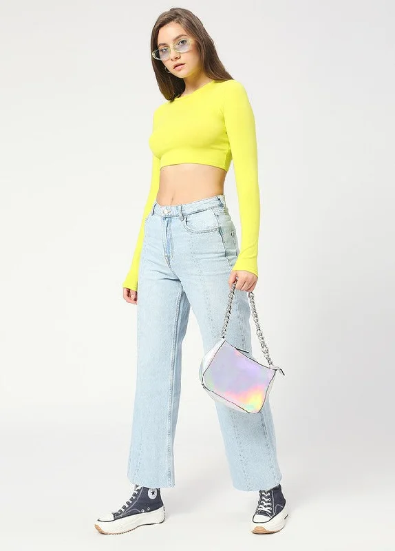 Light Blue Sofia Wide Leg Jeans