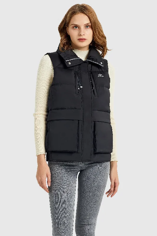 Packable Stand Collar Puffer Light Down Vest