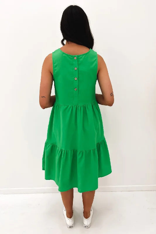 Peyton Midi Dress Green