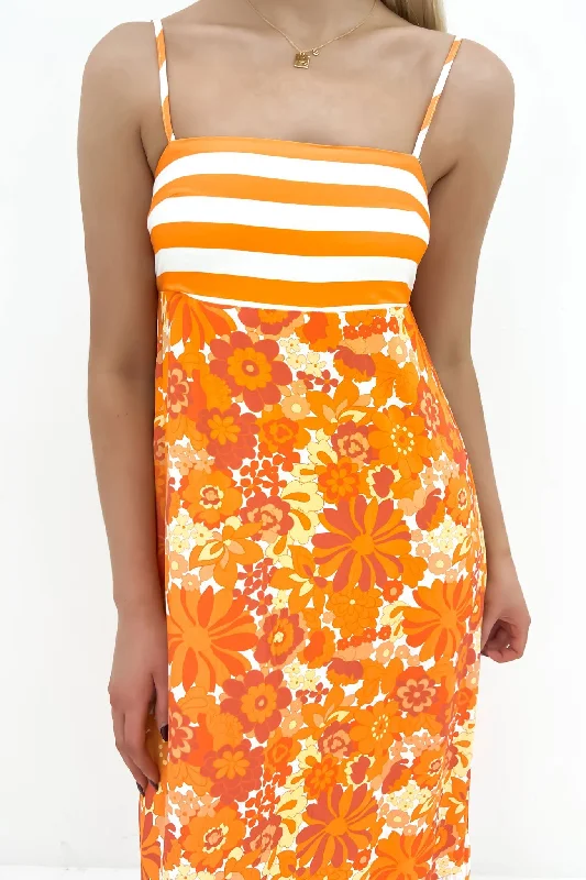 Tarney Maxi Dress Orange