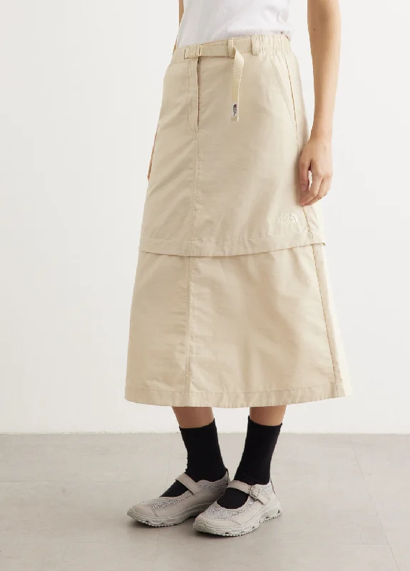 Women's Camp Utility 2 In 1 Skirt