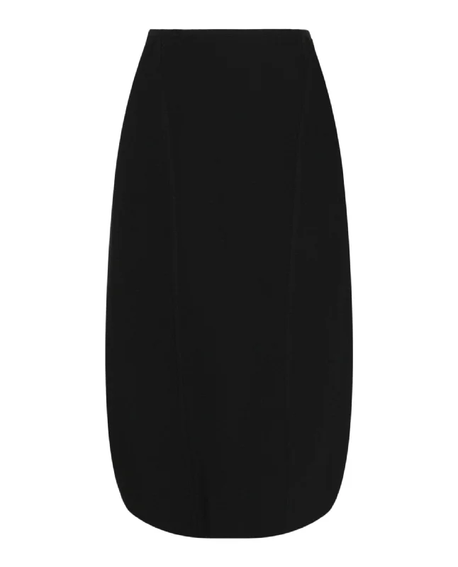 Zipper Detail Pencil Skirt