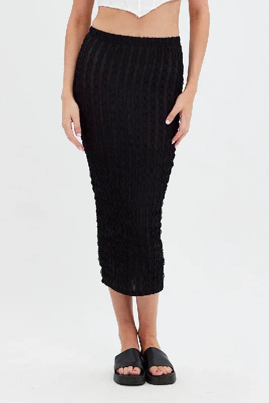 black-textured-midi-skirt-sl12931-f3-2