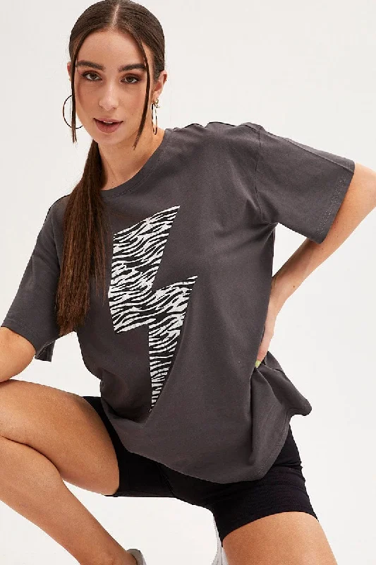 black-zebra-t-shirt-crew-neck-oversized-cotton-jc1532-84wb