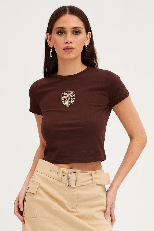 brown-baby-tee-crew-short-sleeve-graphic-crop-jc1488-84nb