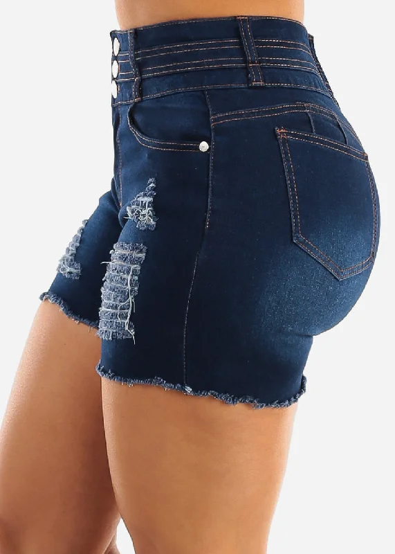 butt-lift-distressed-dark-denim-cut-off-shorts-2011bsdkblu