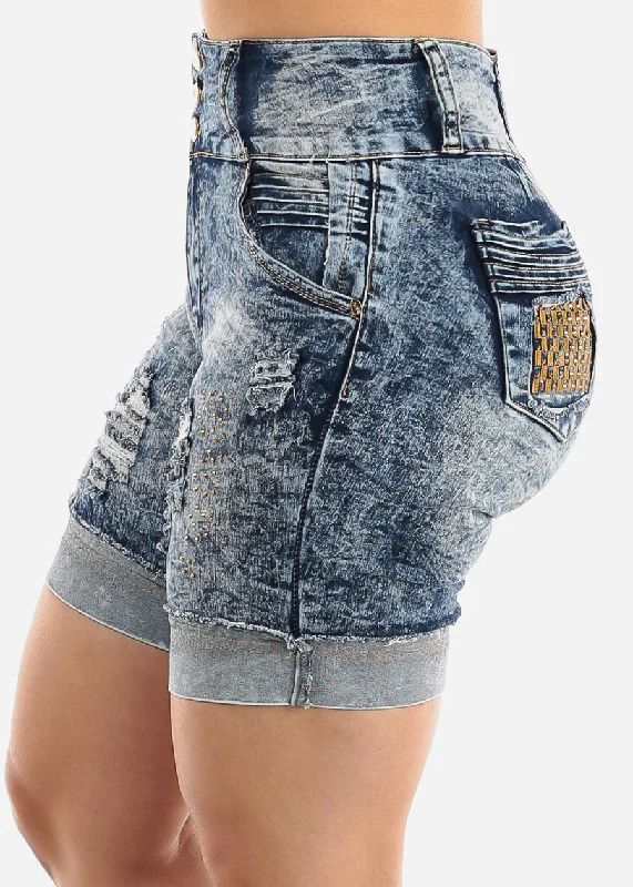 butt-lift-mid-thigh-ripped-denim-shorts-acid-wash-mk521acddnm