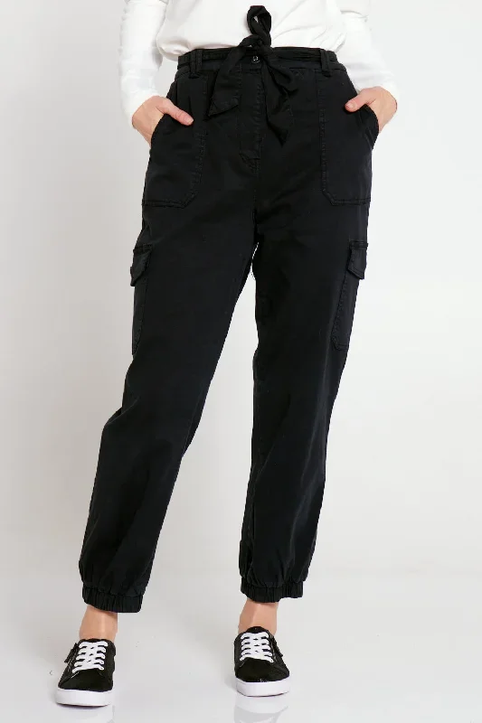 Canterbury Lyocell Cargo Pants - Charcoal