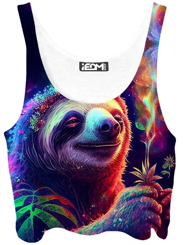 Chill Sloth Crop Top