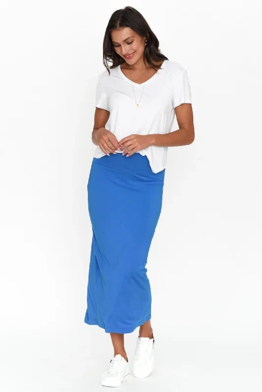 cobalt-bamboo-maxi-tube-skirt