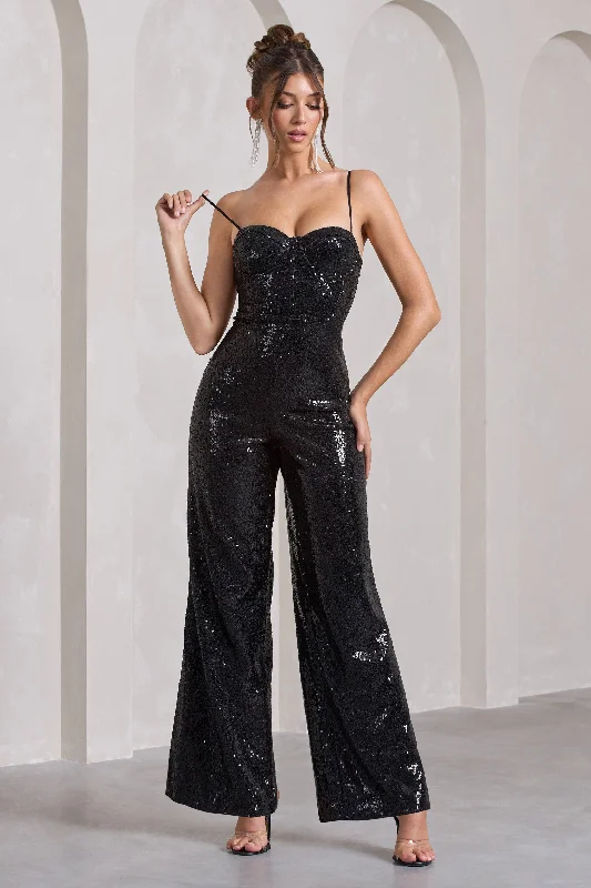 dandelion-black-strappy-corset-sequin-jumpsuit-cl129374002