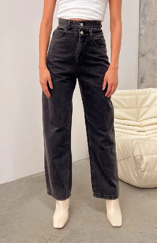 Edge Black Denim Jeans