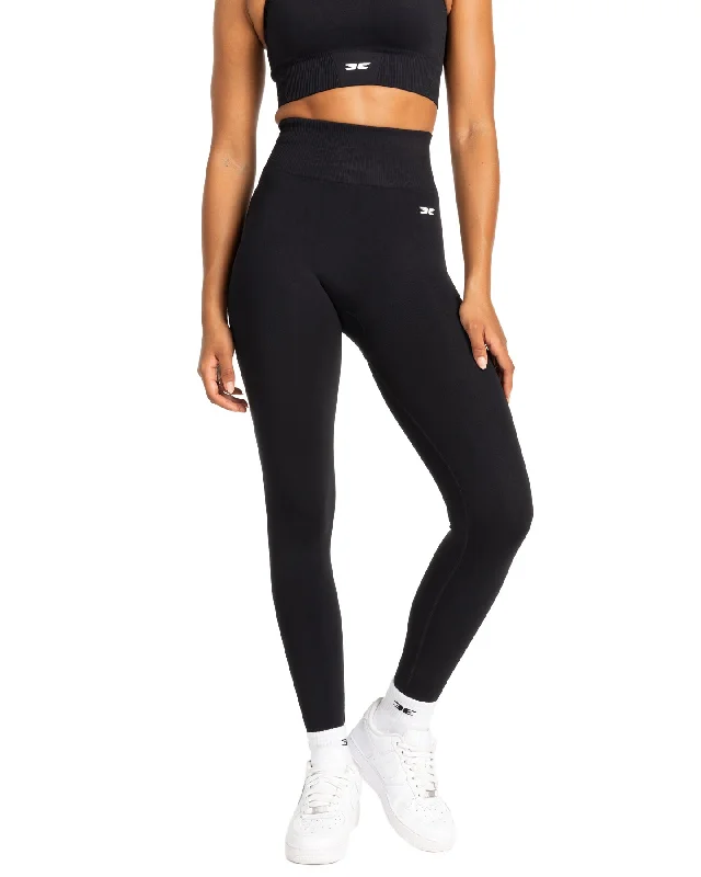 Elite Seamless V2 Leggings - Black