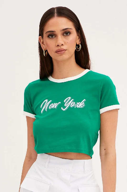 green-baby-tee-short-sleeve-crew-neck-crop-new-york-jcc1162a-84wb