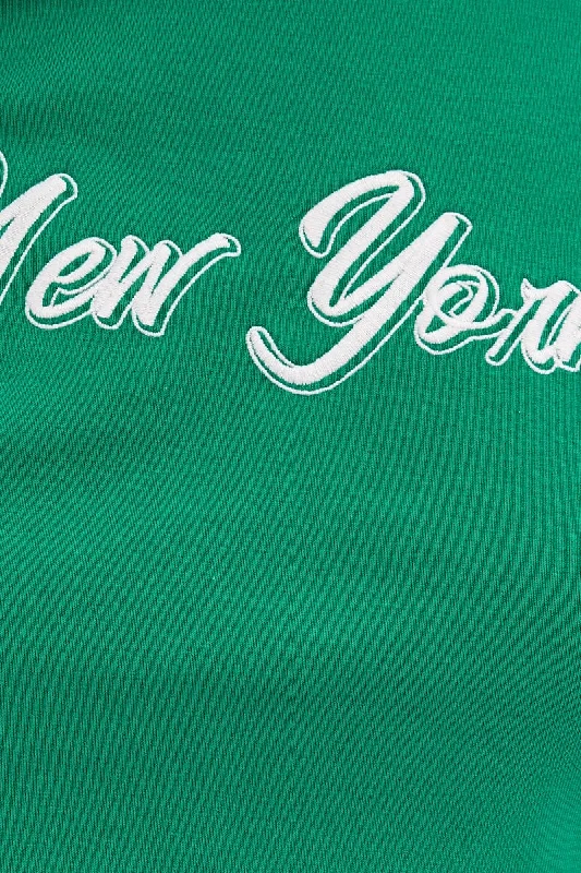 green-baby-tee-short-sleeve-crew-neck-crop-new-york-jcc1162a-84wb