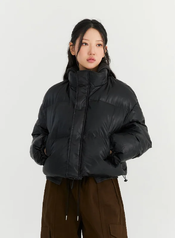 half-neck-faux-leather-puffer-cn303