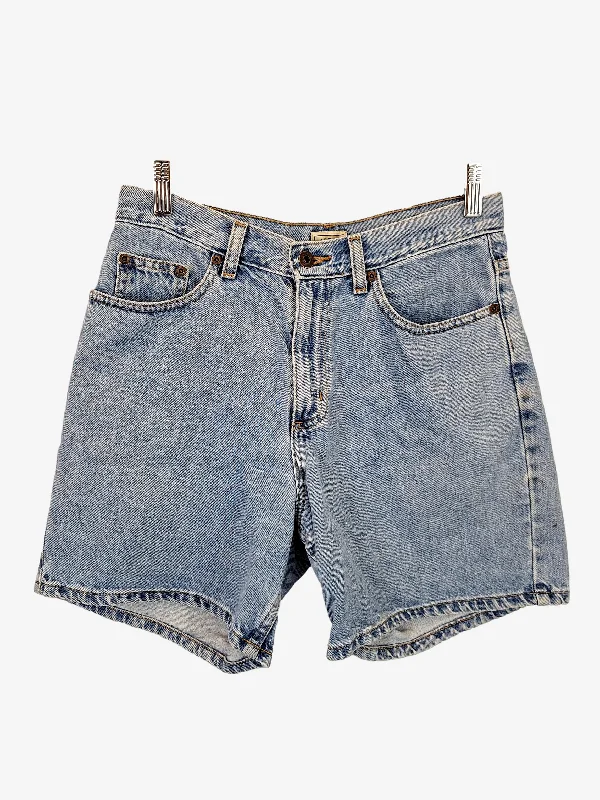 L.L.Bean Summer Staple Mid Blue Denim Shorts Size 12