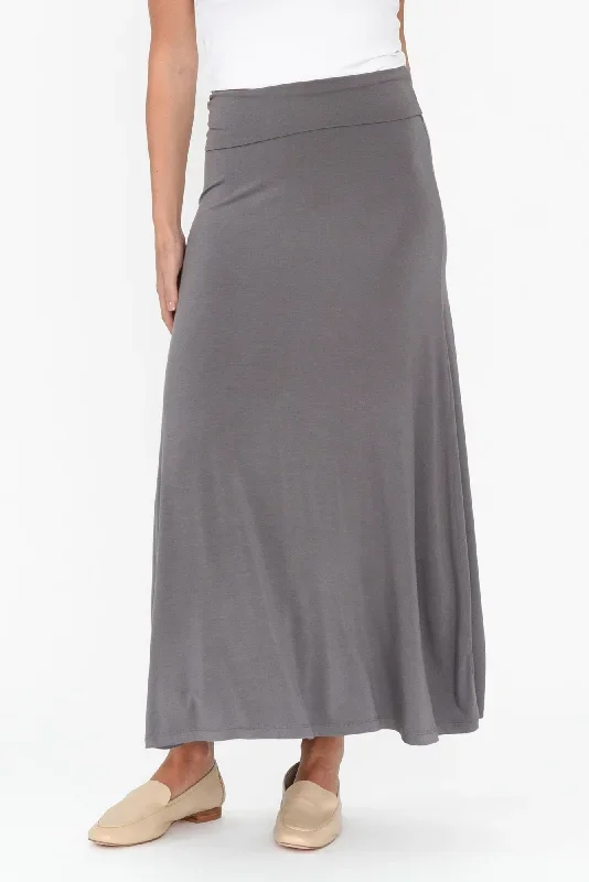 Lana Grey Bamboo Maxi Skirt