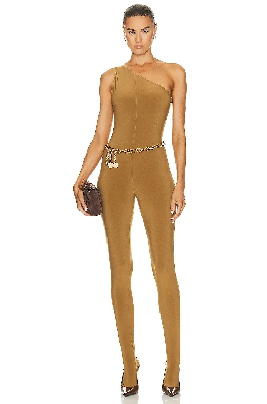 One Shoulder Catsuit