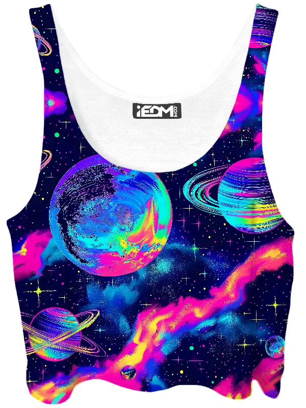 Planetary Hive Mind Crop Top