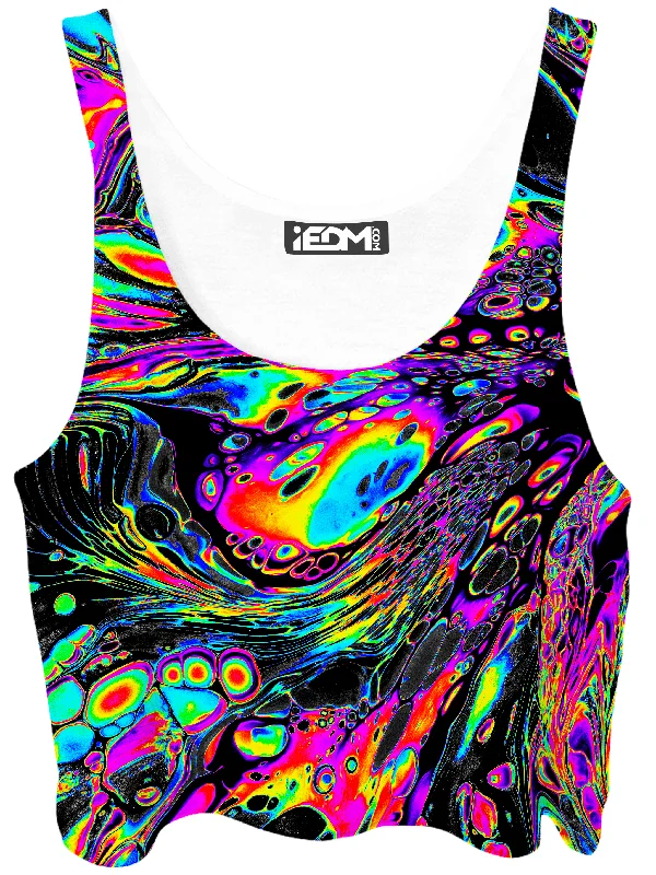 Rainbow Magma Crop Top