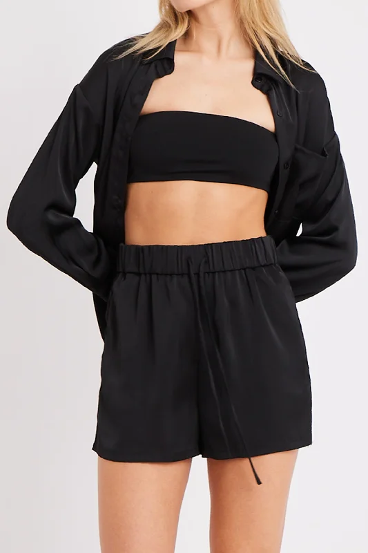 relaxed-satin-drawstring-shorts-black