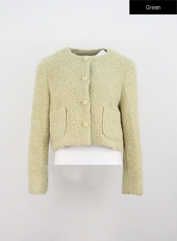 round-neck-plush-jacket-on306