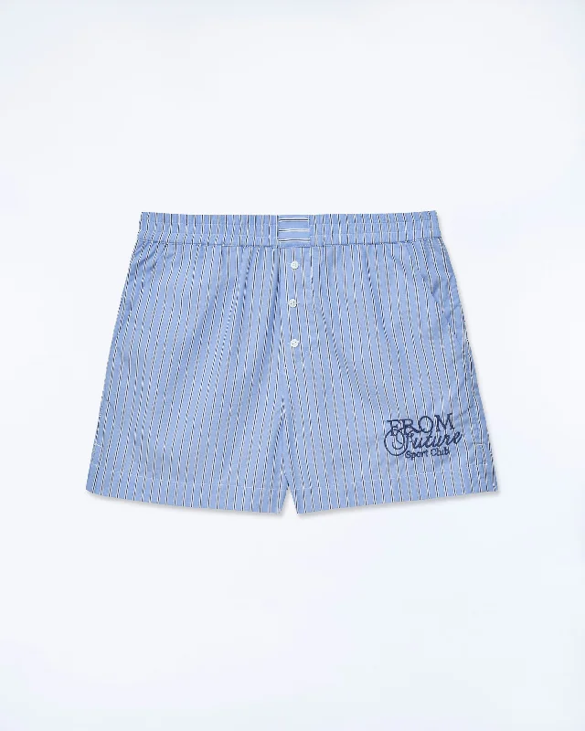 short-court-popeline-s24-femme-bleu-ciel-raye