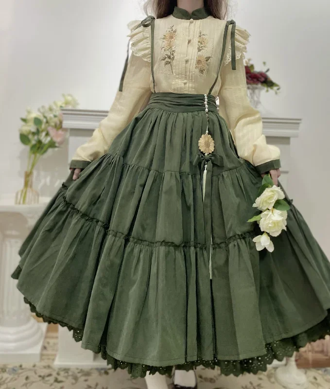 sunflower-appointment-chinese-style-skirt-and-blouse