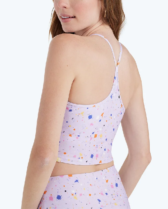 the-high-neck-midi-sports-bra-tank-paint-splatter-in-lilac